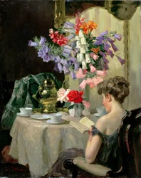 Hora del té, c.1910